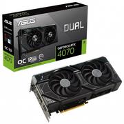 Karty graficzne - ASUS GeForce RTX 4070 DUAL OC 12GB DLSS 3 - miniaturka - grafika 1