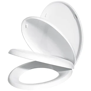 GELCO gelco designerska deska sedesowa 702488 Secret, samoopadająca, biały 702488 - Deski sedesowe - miniaturka - grafika 1