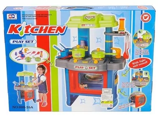 ADAR Zestaw kuchenny + akcesoria 147133 - Zabawki AGD - miniaturka - grafika 1