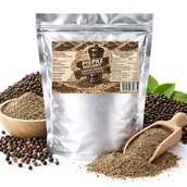 Pieprz - Pieprz Czarny Mielony - intensywny aromat do mięs, zup i sosów 50g - miniaturka - grafika 1