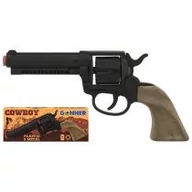 Zabawki militarne - Gonher PULIO Rewolwer kowbojski plastikowy EKSPRESOWA 24H - miniaturka - grafika 1