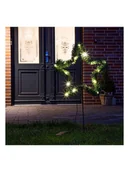 Ozdoby bożonarodzeniowe - Profiline Dekoracyjna lampa LED "Star" w kolorze zielonym - 36 x 72 cm - miniaturka - grafika 1