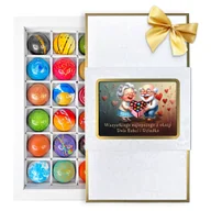 Bombonierki i czekoladki - Bombonierka - Dzień Babci i Dziadka – Zestaw 18 Pralin - miniaturka - grafika 1