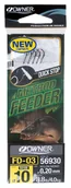 Inne akcesoria dla wędkarzy - Owner Gotowe Haczyki Method Feeder 10/10cm Żyłka - miniaturka - grafika 1