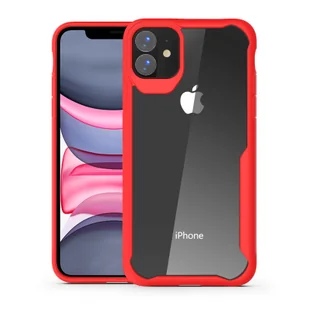 Etui do Apple iPhone 11 Pro Max XI 2019 6,5 cala Slim Case Cover Zewnętrzne etui na telefon komórkowy wykonane z TPU Odporne na wstrząsy Dodatkowa ochrona Wytrzymała czerwień - Etui i futerały do telefonów - miniaturka - grafika 1