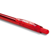 Długopisy - Długopis automatyczny PENTEL BK417A czerwony 1szt. - miniaturka - grafika 1