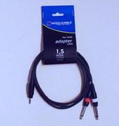 Kable - Accu Cable AC-j3s 2j6 m/1,5 adapter kablowy AC-J3S-2J6M/1,5 - miniaturka - grafika 1