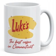 Kubki - Kubek ceramiczny Gilmore Girls Dla Fanów Serialu Luke's Coffee - miniaturka - grafika 1