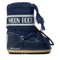 Buty dla dziewczynek - Śniegowce Moon Boot 80D1400430 Niebieski - miniaturka - grafika 1