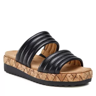 Caprice Klapki 9-27205-28 Black Softnap. 040 - Klapki i japonki damskie - miniaturka - grafika 1