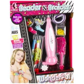 Zabawy w naśladowanie dorosłych - Zestaw piękności do zaplatania włosów MEGA CREATIVE 500123 - miniaturka - grafika 1