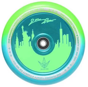 Blunt Jon Reyes 120mm kółko do hulajnogi wyczynowej Green Teal - Akcesoria do skatingu - miniaturka - grafika 1