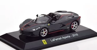 Atlas Ferrari Laferrari Aperta 2016 Black 1:43 Coll001 - Samochody i pojazdy dla dzieci - miniaturka - grafika 1