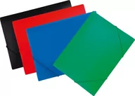 Teczki i skoroszyty - PANTA PLAST Teczka na gumkę A4 Focus czarna - miniaturka - grafika 1