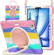 Etui do tabletów - Etui do iPad Pro 5/4/3 12.9” z Podstawką i Paskiem na Ramię Kolorowe - miniaturka - grafika 1