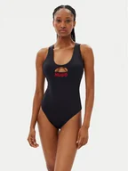 Stroje kąpielowe - HUGO Strój kąpielowy Dotti 50540226 Czarny - miniaturka - grafika 1