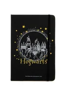 Notesy i bloczki - Notatnik w kratkę, A5, Harry Potter, Hogwart, czarny - miniaturka - grafika 1