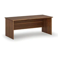 Biurka - Proste biurowe PRIMO WOOD, 1800 x 800 mm, orzech - miniaturka - grafika 1