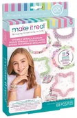 Zabawki kreatywne - Make it real Zestaw do tworzenia bransoletek Sparkly Spiral - miniaturka - grafika 1