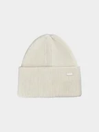 Czapki damskie - 4F Czapka beanie w kolorze białym - miniaturka - grafika 1
