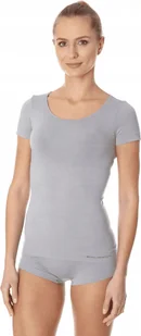 Brubeck Koszulka termoaktywna damska Comfort Wool SS11020 r. XL - Koszulki sportowe damskie - miniaturka - grafika 1