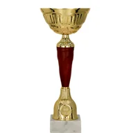 Gadżety dla kibiców - Puchar metalowy złoto-burgundowy - miniaturka - grafika 1