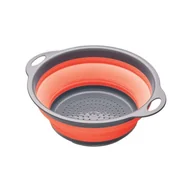 Sitka - Durszlak składany Kitchen Craft, czerwony, 24 cm - miniaturka - grafika 1