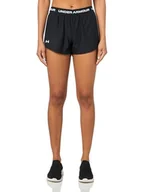 Spodenki damskie - Under Armour Tech Play Up Szorty - Czarny/Biały - MD - miniaturka - grafika 1