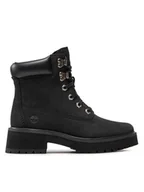 Botki damskie - Timberland Trapery Carnaby Cool 6in TB0A5NYY015 Czarny - miniaturka - grafika 1