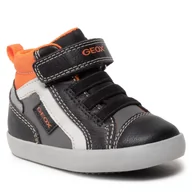 Półbuty damskie - Trzewiki GEOX - B Giisli B. A B261NA 0MEFU C0038 M Black/ Orange - miniaturka - grafika 1
