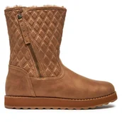 Botki damskie - Botki Skechers Morning Walks 167675/CSNT Brązowy - miniaturka - grafika 1
