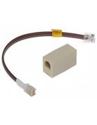Wtyczki i adaptery - Kabel przejściówka RJ/PIN3 Satel - miniaturka - grafika 1