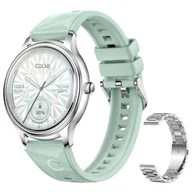 Smartwatch - COLMI L28 Srebrno-zielony - miniaturka - grafika 1