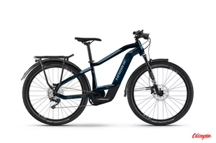 Haibike Trekking 8 High 27,5 cala Męski Niebieski 2022 - Rowery elektryczne - miniaturka - grafika 1