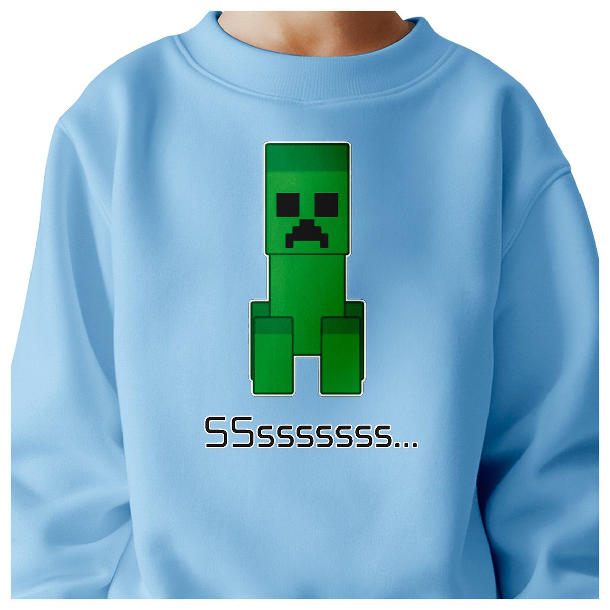 BLUZA DZIECIĘCA MINECRAFT 146-152 DLA DZIEWCZYNKI CHŁOPCA JAKOŚĆ