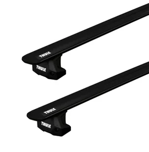 Bagażnik dachowy Thule z EVO WingBar Black Volkswagen Shuttle (T5) 4-dr Bus z punktami stałymi 03-09 - Bagażniki dachowe - miniaturka - grafika 1