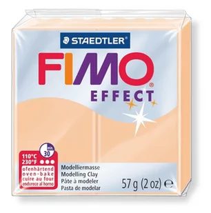 Fimo GDD Grupa Dystrybucyjna Daccar Effect, masa termoutwardzalna, modelina, brzoskwiniowa - Masy plastyczne - miniaturka - grafika 1