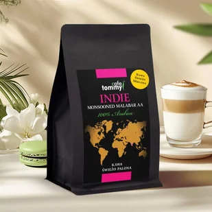 Kawa Indie Monsooned Malabar AA mielona - Kawa - miniaturka - grafika 1