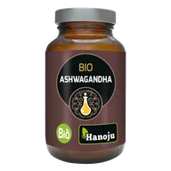 Układ nerwowy - Hanoju, Ashwagandha BIO 500 mg, Ajurveda, 240 tabletek - miniaturka - grafika 1