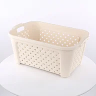 Kosze na bieliznę - Altom ARIANNA KOSZ PROSTOKĄTNY 58X38,2X26CM 35L KOL. KREM (8065405) 8009404165607 - miniaturka - grafika 1