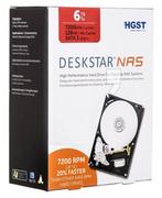 Dyski HDD - Dysk HDD HGST Deskstar NAS, 3.5", 6 TB, SATA III, 128 MB, 7200 obr/min - miniaturka - grafika 1