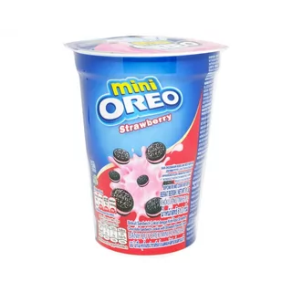Mondelez Ciasteczka Oreo Mini Strawberry 67g - Kuchnie świata - miniaturka - grafika 1