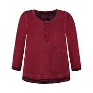 Bluzki damskie - Dziewczęca Bluzka Z Długim Rękawem, wielokolorowy, rozmiar 86 - miniaturka - grafika 1