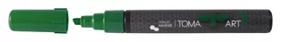 Toma Marker akrylowy TO-400 2,5mm zielony TO-40042 - Markery permanentne - miniaturka - grafika 1