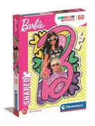 Puzzle - Puzzle 60 Super Color Barbie Shaped - Clementoni - miniaturka - grafika 1