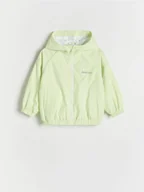 Kombinezony dla dzieci - Reserved - Kurtka z kapturem - jasnozielony - miniaturka - grafika 1