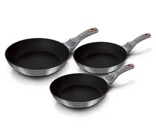 Berlinger Haus Zestaw 3 patelni 20/24/28cm bh-6169 moonlight BH-6169 Kinghoff - Patelnie - miniaturka - grafika 2