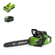 Piły elektryczne - Greenworks GD40CS18K2X - miniaturka - grafika 1