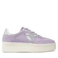 Sneakersy damskie - Sneakersy REPLAY GWZ6O .000.C0004L Fioletowy - miniaturka - grafika 1