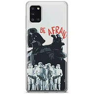 Etui i futerały do telefonów - ERT GROUP etui na telefon Samsung A31, case oryginalny i oficjalnie licencjonowany przez Star Wars, wzór Darth Vader 018, optymalnie dopasowane, plecki z TPU częściowo przeźroczyste - miniaturka - grafika 1